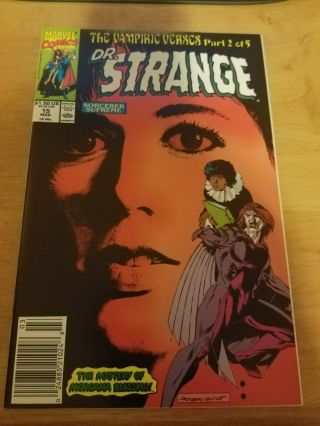 Dr.  Strange 15 Newsstand Variant (marvel Comics 1990) Recalled Amy Grant Cover