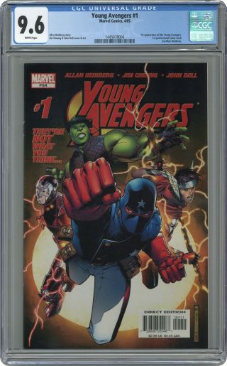 Young Avengers 1a 2005 Cheung Variant Cgc 9.  6 1445078004
