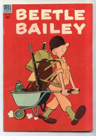 Four Color 469 Beetle Bailey 1 (mort Walker) Dell Comics Fn {randy 