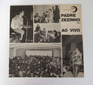 Padre Zezinho Scj Ao Vivo Em Portugal Lp Rare Iconic Brazil Religious Folk