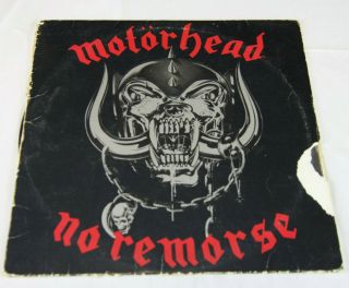 Motorhead - No Remorse 2xlp 1984 Album Vinyl Record Heavy Metal