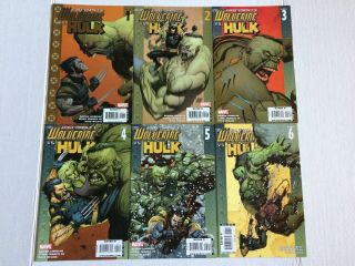 Ultimate Wolverine Vs Hulk 1 - 6 Complete 1 2 3 4 5 6 Issue Set 2009