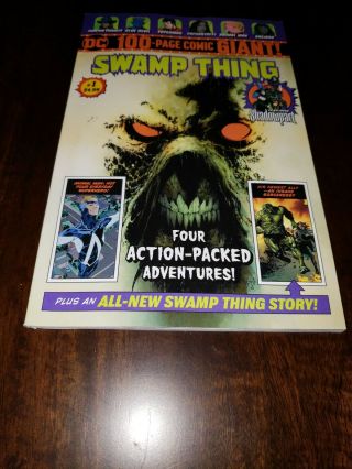 Dc 100 Page Giant Swamp Thing 1 Walmart Exclusive