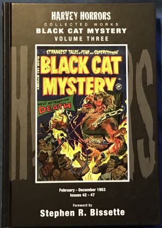 Harvey Horrors Black Cat Mystery Volume 3 Hardback Pre - Code Horror Comics