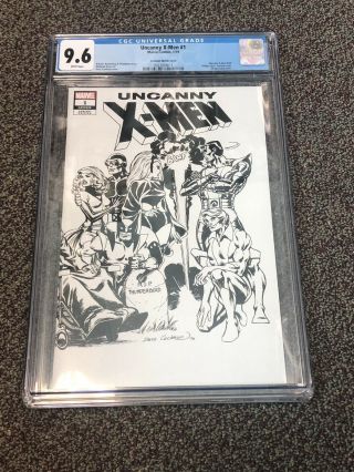 Uncanny X - Men 1 Cgc 9.  6 Cockrum Sketch Cover