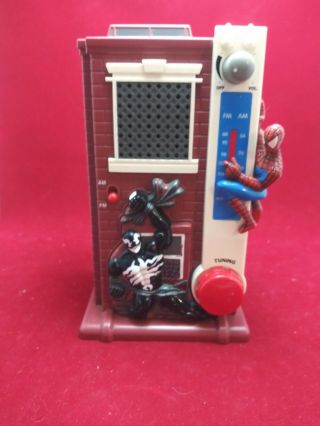 Vintage Marvel 1993 Spiderman Radio 8