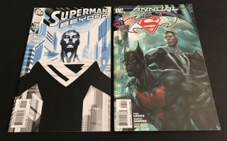 Superman Batman Beyond Annual 4 - Superman 0 - 1st App In Dc Comics Artgerm 2010