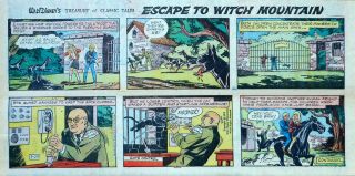 Complete Set Of 13 Disney Escape To Witch Mountain - Sunday Comics,  Feb/apr 1975