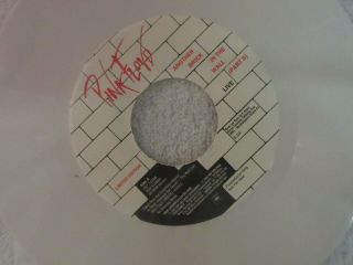 Pink Floyd Another Brick in the Wall Part II white vinyl promo 45 rpm single 2
