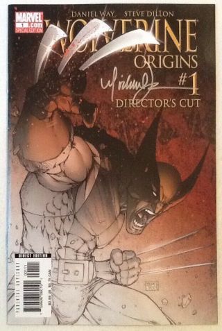 Wolverine Origins 1 Vf/nm Signed Michael Turner Director 