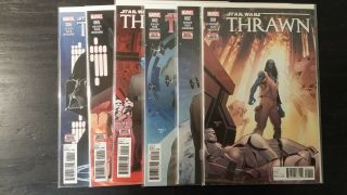 2018 Marvel Complete Set Of Star Wars Thrawn 1 - 6 Nm Flat Rate