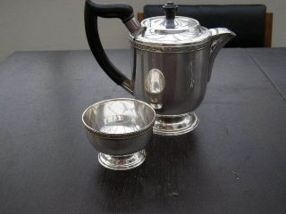 Quality Vintage English Silver Plate Tea Pot Teapot Afternoon Tea Tableware