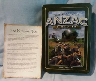 Anzac Biscuit Tin 