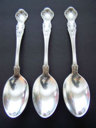 1 Of 3 Available Gorham Cambridge Sterling Silver 5 5/8 " Teaspoons " B " Mono