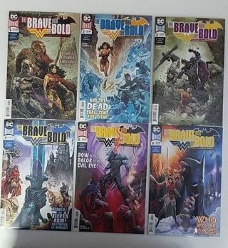 The Brave And The Bold Batman And Wonder Woman 1 - 6 1 2 3 4 5 6 Nm Complete Set