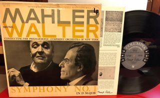 Wwvr Mahler Symphony 1 Walter Ny Phil Columbia Sl - 218 6 Eye 