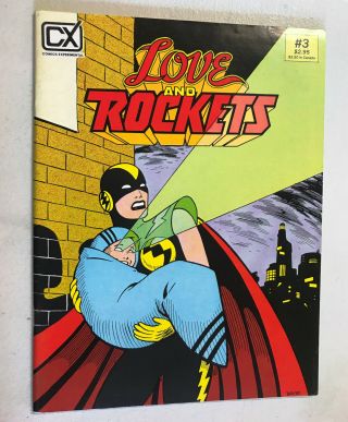 Love And Rockets 3 (1983 Cx) - - 1st Print - - Hernandez - - Vf -
