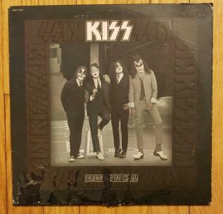 Kiss - Dressed To Kill 1975 Lp Vinyl Blue Label Nblp 7016 Vg,