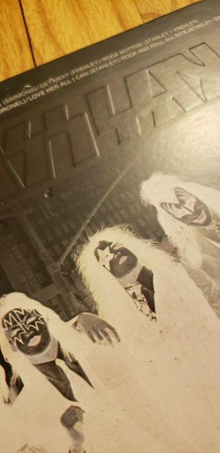 Kiss - Dressed To Kill 1975 LP Vinyl Blue Label NBLP 7016 VG, 3