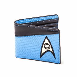 Star Trek: Science Blue Bifold Wallet By Bioworld