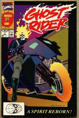 Ghost Rider 1 - 1990 Vf 8.  0 Marvel Comics 1st Ghost Rider Danny Ketch