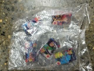 Mcdonalds Happy Kids Meal Toy Story 4 Complete Pin Set (1 - 5)