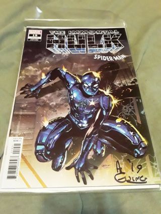 The Immortal Hulk 19 Signed Al Ewing With Nm