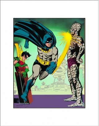 Batman And Robin 1966 The Outsider Dc/ Comics Silver Age Style Sericel