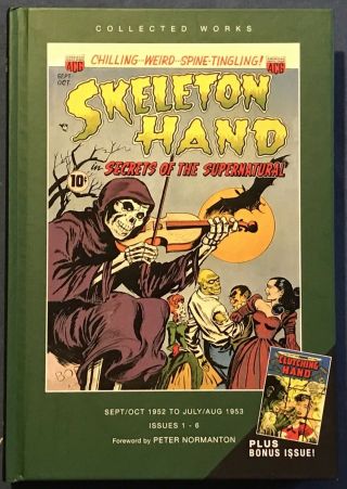 Skeleton Hand Ps Artbooks Acg 1950’s Horror Comics Reprints Issues 1 - 6