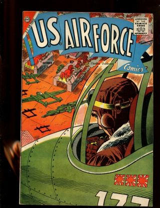 U.  S Airforce Comics 1 (7.  0) Locked Up In My Lightning