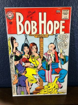 Silver - Age Dc Comic The Adventures Of Bob Hope 85 (1964 Higher Grade) 1