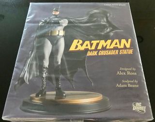 Dc Direct Batman Dark Crusader Statue Designed By Alex Ross - Full Size No 2708