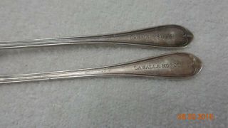 Vintage Cocktail Forks from Lasalle Hotel in Chicago Illinois 4