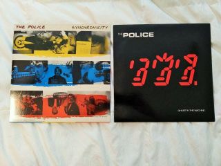 The Police Synchronicity & Ghost In The Machine Us Vinyl Lp 