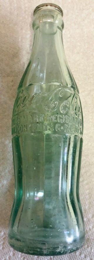 Vintage Coca - Cola 6 Oz Bottle Greensboro,  Nc Pat 