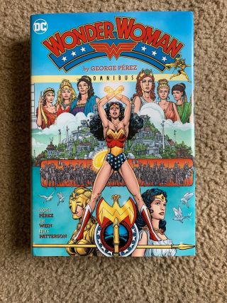 Wonder Woman By George Perez Vol 1 Omnibus Hardcover 640 Pgs Comics Hc