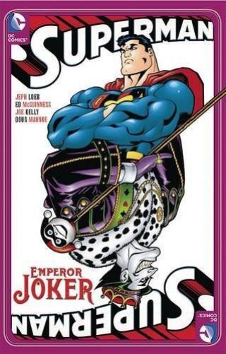 Superman Emperor Joker Deluxe Gn Jeph Loeb Ed Mcguinness Harley Quinn Nm