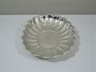 Reed Barton Holiday Silverplate Oval Centerpiece Serving Tray Platter Dish 110 2