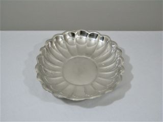Reed Barton Holiday Silverplate Oval Centerpiece Serving Tray Platter Dish 110 4