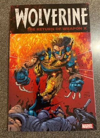 Wolverine The Return Of Weapon X 159 160 Marvel Comics Tpb Trade Paperback
