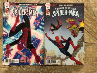 Peter Parker : The Spectacular Spider - Man (2018) 1 - 6 & 297 - 313,  Annual 6