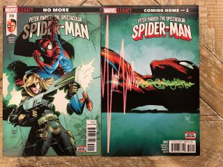 Peter Parker : The Spectacular Spider - Man (2018) 1 - 6 & 297 - 313,  Annual 8