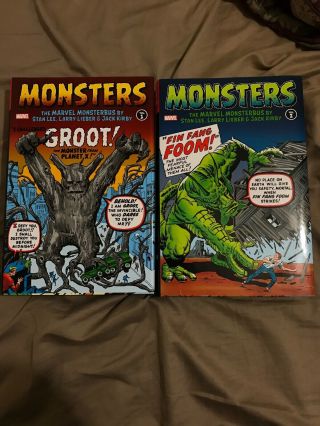 Monsters Monsterbus Vol 1 And 2 By Jack Kirby