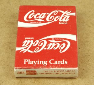 Coca - Cola Vintage Deck Of Playing Cards Old Stock