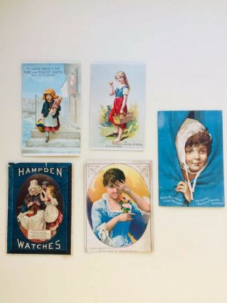 Vintage Advertising Trade Cards
