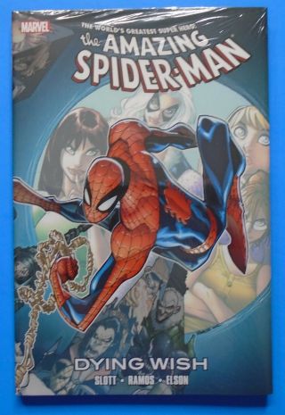 The Spider - Man Dying Wish Hc Graphic Novel 698 - 700 Dan Slott