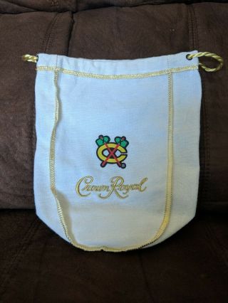 Crown Royal Chicago Blackhawks Limited Edition White Bag Only