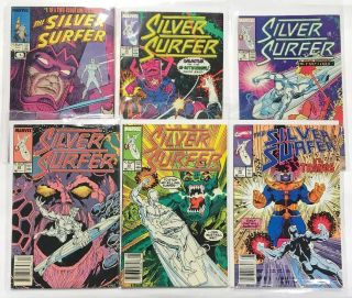1980s Silver Surfer 1 18 19 22 23 38 Marvel Comics Galactus Thanos Firelord