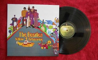 The Beatles Yellow Submarine 1978 Uk Apple Pressing Nm To M