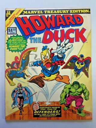 Vintage Large Comic Book Marvel Treasury Edition Howard The Duck 1976